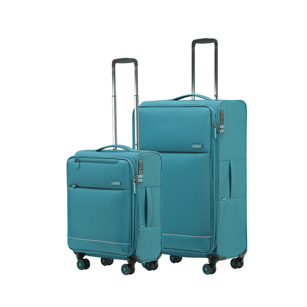 Tosca So-Lite 4.0 Collection 2-Pce Set 79/54cm soft side Trolley cases AIR5055-2 piece set Teal