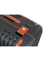 Eminent Vertica Zipperless Checked 76cm Suitcase - Grey