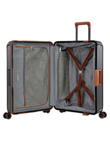 Eminent Vertica Zipperless Checked 76cm Suitcase - Grey