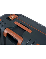 Eminent Vertica Zipperless Checked 76cm Suitcase - Grey
