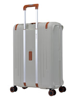 Eminent Vertica Zipperless Checked 76cm Suitcase - Linen