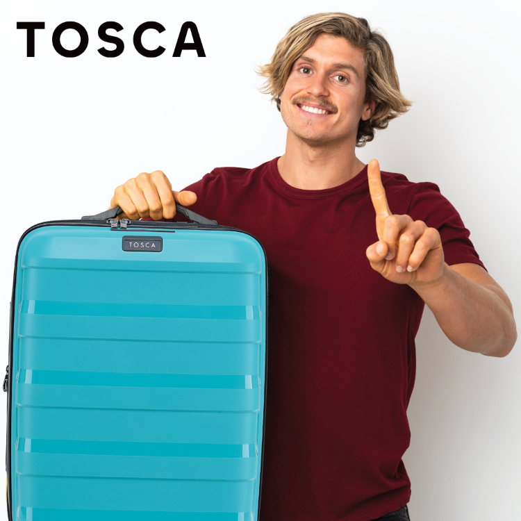 Tosca Comet Collection Polypropylene luxury hard side Full-set of trolleys 78/67/55 TCA200 Cobblestone