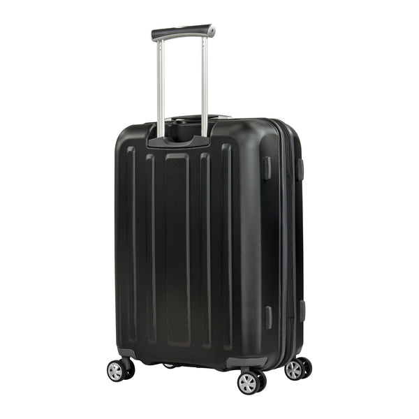 Eminent KC-28 Range 77cm Checked size Makrolon Polycarbonate luxury trolley case KC28A Black