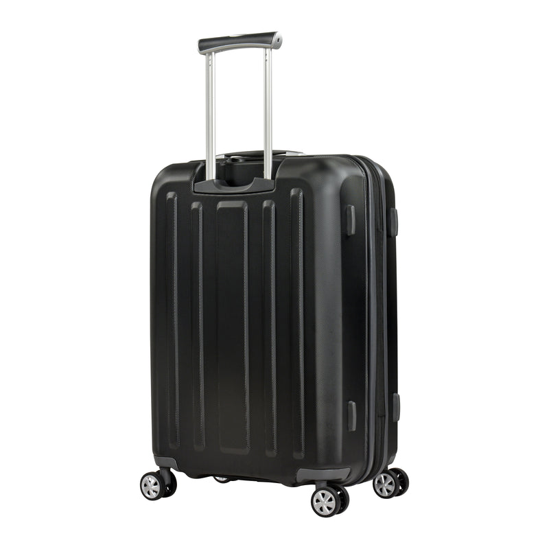 Eminent KC-28 Range 77cm Checked size Makrolon Polycarbonate luxury trolley case KC28A Black