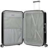 Eminent KC-28 Range 65cm Checked size Makrolon Polycarbonate luxury trolley case KC28B Black