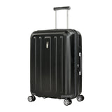 Eminent KC-28 Range 65cm Checked size Makrolon Polycarbonate luxury trolley case KC28B Black