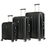 Eminent KC-28 Range 77cm Checked size Makrolon Polycarbonate luxury trolley case KC28A Black