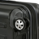 Eminent KC-28 Range 77cm Checked size Makrolon Polycarbonate luxury trolley case KC28A Black