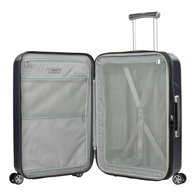 Eminent KC28 Collection 65cm-H Luxury premium range Makrolon Polycarbonate trolley case KC28B Carbon Grey