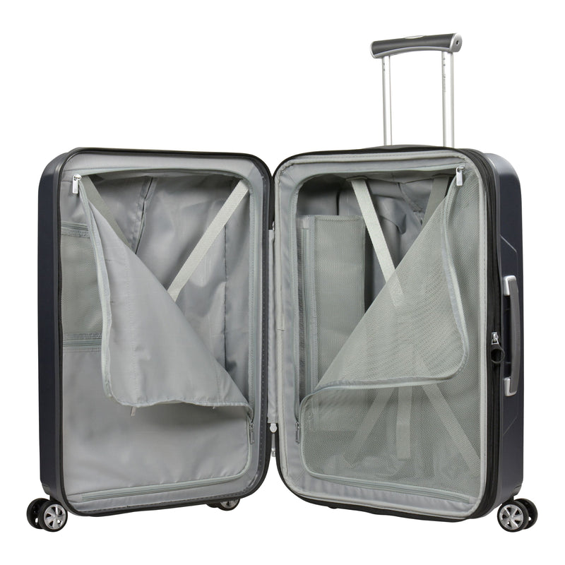 Eminent KC28 Collection 65cm-H Luxury premium range Makrolon Polycarbonate trolley case KC28B Carbon Grey