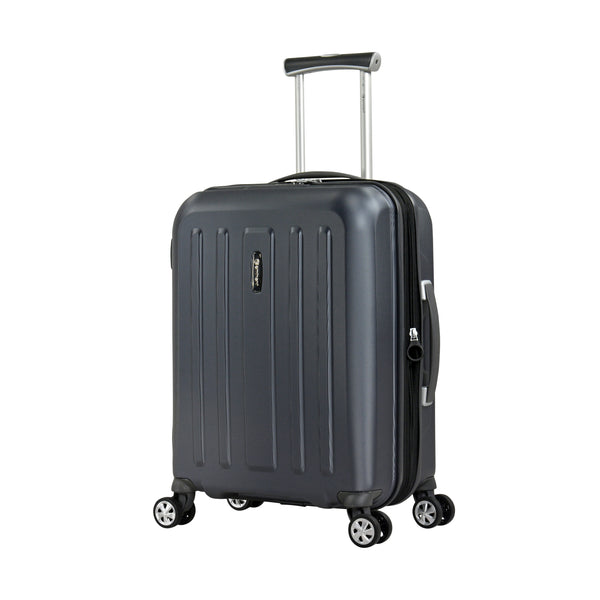 Eminent KC-28 Collection Luxury Premium Makrolon Polycarbonate 55cm-H Carry-on Trolley case KC28C Carbon Grey