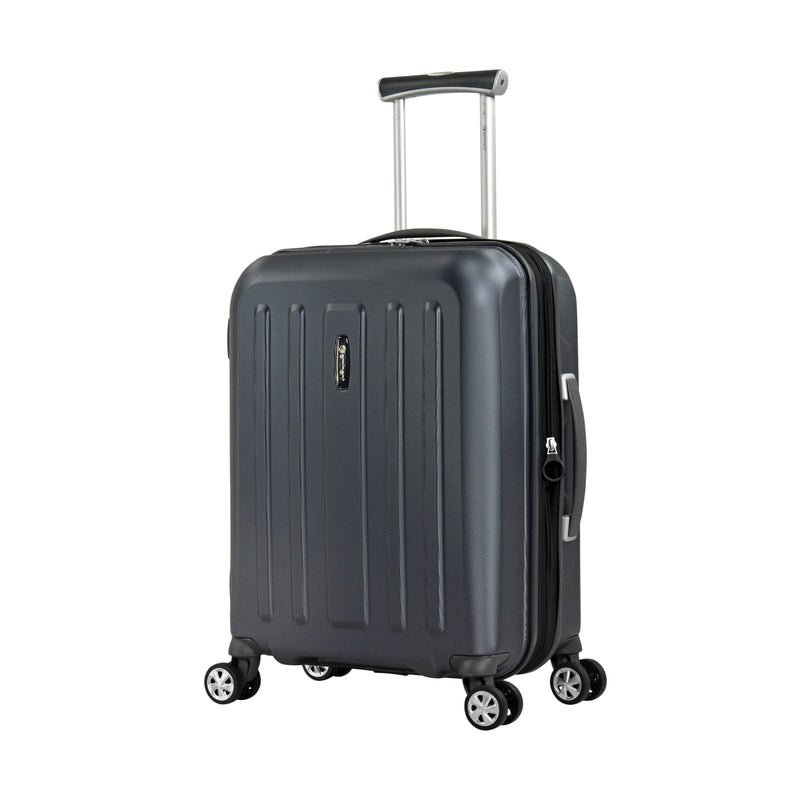 Eminent KC-28 Collection Luxury Premium Makrolon Polycarbonate 55cm-H Carry-on Trolley case KC28C Carbon Grey