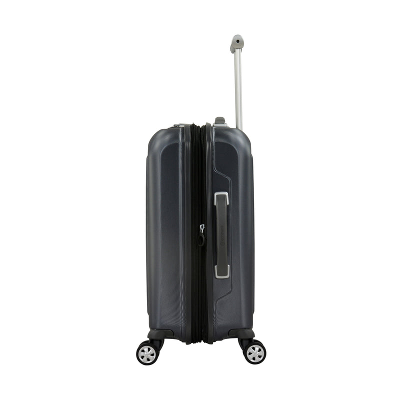 Eminent KC-28 Collection Luxury Premium Makrolon Polycarbonate 55cm-H Carry-on Trolley case KC28C Carbon Grey