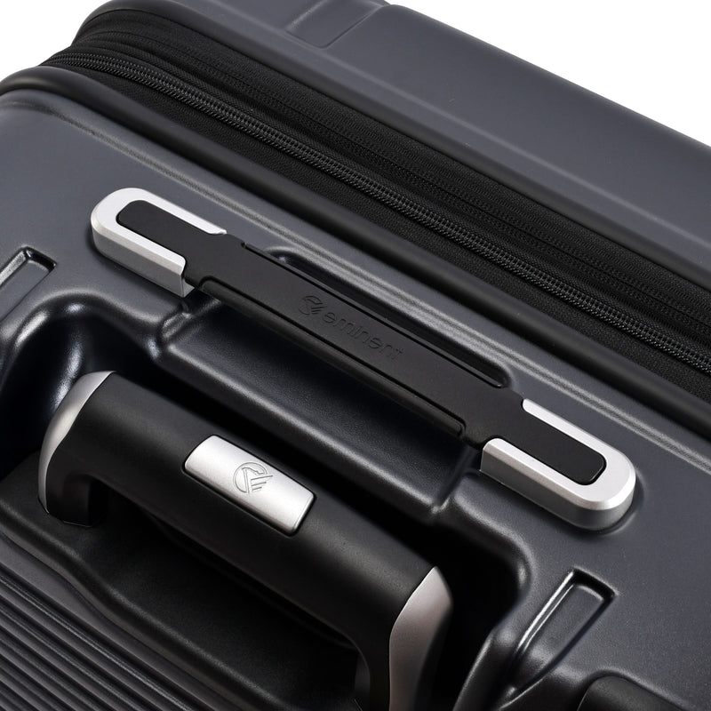 Eminent Fortress Collection Premium Hard side Makrolon Polycarbonate 54cm carry-on trolley KG87C-Black