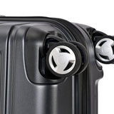 Eminent Fortress Collection Premium Hard side Makrolon Polycarbonate 54cm carry-on trolley KG87C-Black