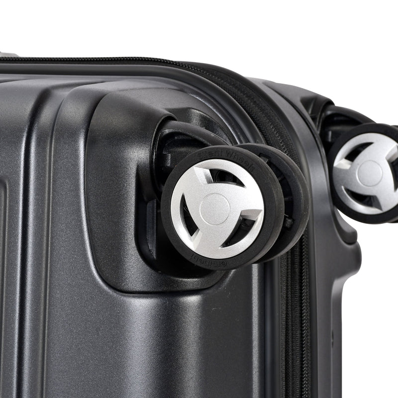 Eminent Fortress Collection Premium Hard side Makrolon Polycarbonate 54cm carry-on trolley KG87C-Black