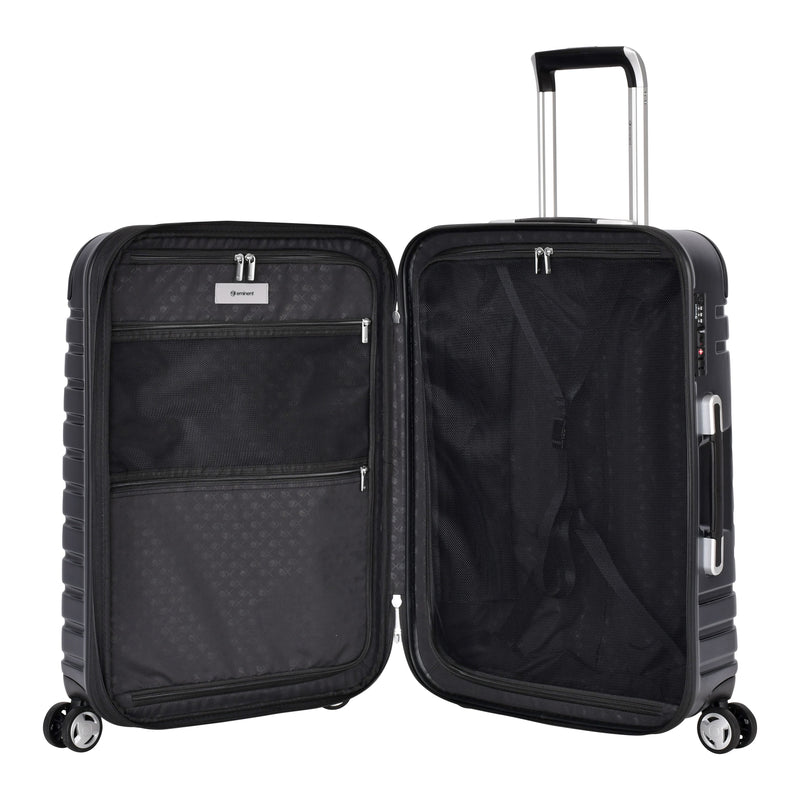 Eminent Fortress Collection 65cm premium hard side Makrolon polycarbonate trolley luggage KG87-B Black