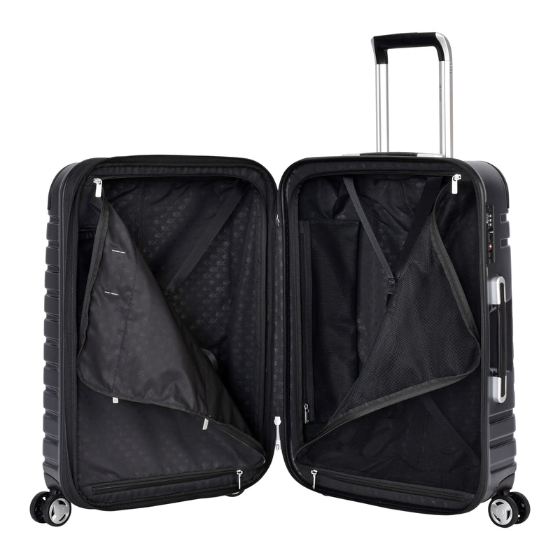 Eminent Fortress Collection 65cm premium hard side Makrolon polycarbonate trolley luggage KG87-B Black