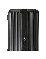 Eminent Alfred Collection 75cm Checked Suitcase KK70A - Black