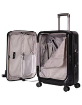 Eminent Alfred Collection 75cm Checked Suitcase KK70A - Black