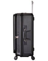 Eminent Alfred Collection 75cm Checked Suitcase KK70A - Black