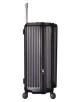 Eminent Alfred Collection 75cm Checked Suitcase KK70A - Black