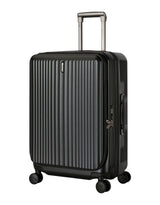 Eminent Alfred Collection 66cm Checked Suitcase KK70B - Black