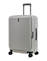 Eminent Alfred Collection 66cm Checked Suitcase KK70B - Grey