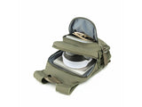Tosca Slash proof anti-theft day pack style back pack TCA982-Khaki