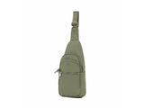 Tosca Slash proof Anti-theft Slinger style cross body bag TCA989-Khaki