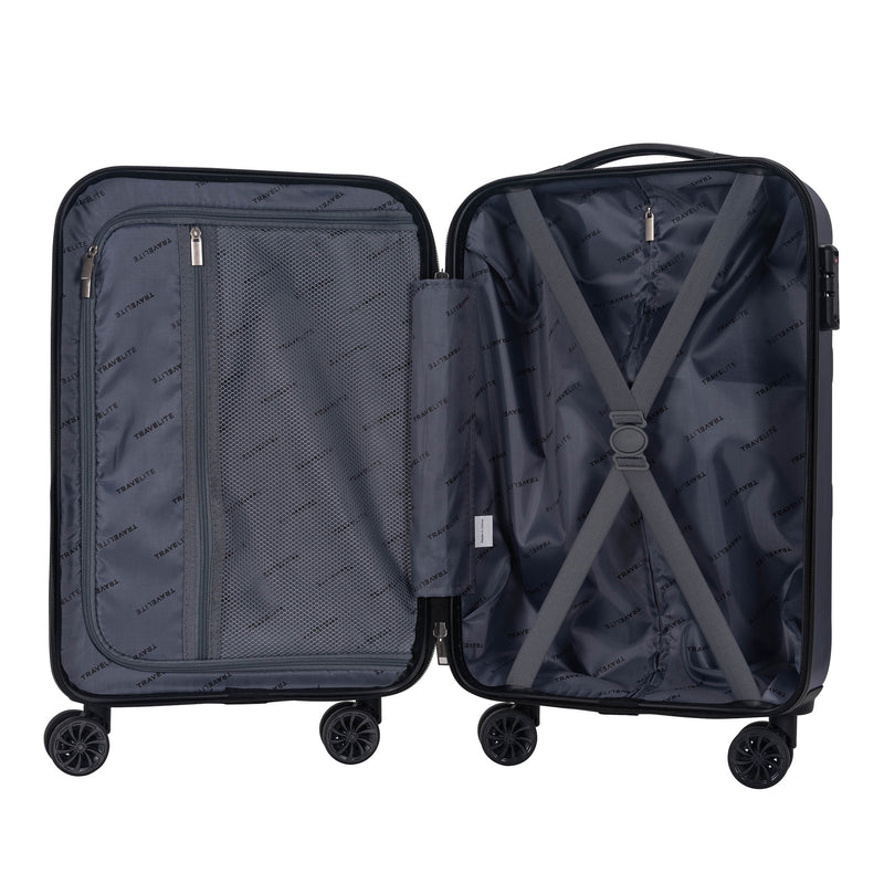 Travel-Lite Rome Collection 57cm-H hard side Carry on trolley case TL-57 Navy