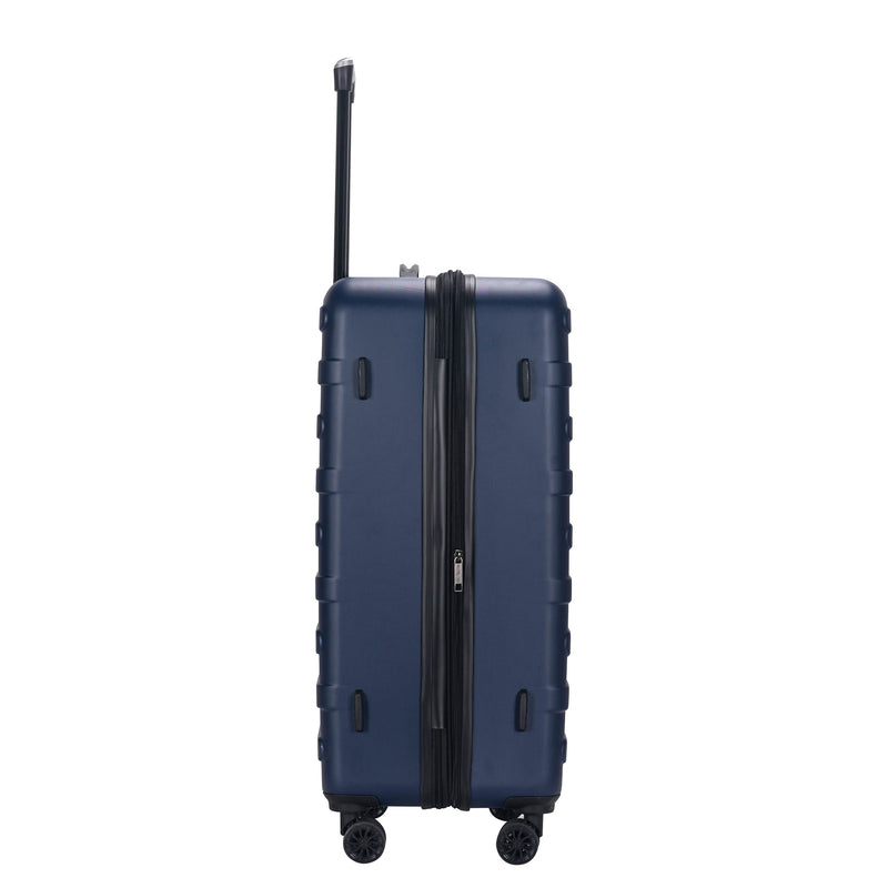 Travel-Lite Rome Collection 78cm-H hard side Checked trolley case TL-78cm Navy