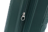 New Zealand Luggage Hauraki Collection 2-Pce travel set polypropylene trolley cases 66cm/55cm NZ004-Petrel Green