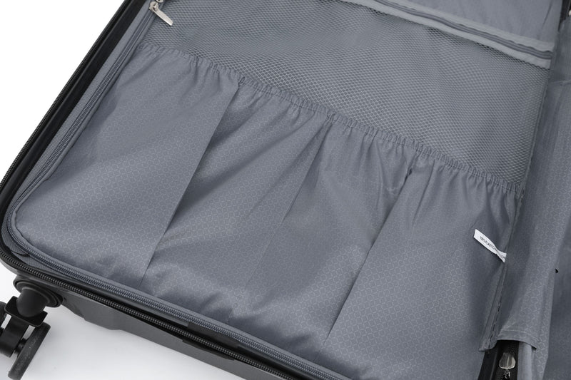New Zealand Luggage Hauraki Collection 2-Pce travel set polypropylene trolley cases 66cm/55cm NZ004-Petrel Green