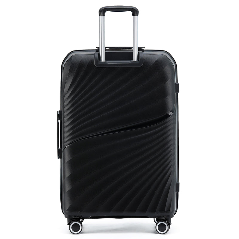 New Zealand Luggage Hauraki Collection Polypropylene luggage set 76/66/55cm NZ004-Black