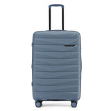 The New Zealand Luggage Co Pilot Collection Polypropylene Checked 76cm Trolley Case NZ005A-Slate
