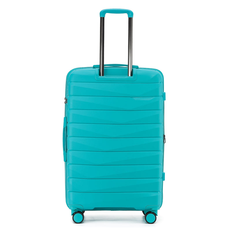 The New Zealand Luggage Co Pilot Collection Polypropylene 76cm Checked Trolley case NZ005A-Teal