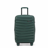 The New Zealand Luggage Co Pilot Collection Polypropylene 66cm Trolley case NZ005B-Petrol