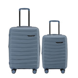 New Zealand Luggage Pilot Collection Trolley case set 76cm/55cm NZ005-Slate