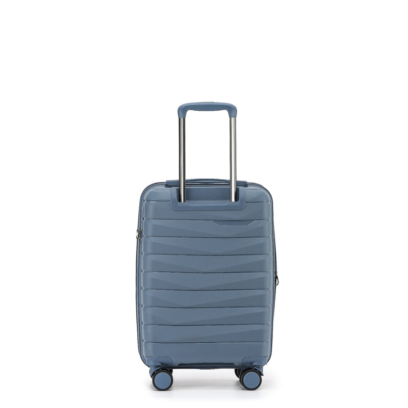 The New Zealand Luggage Co Pilot Collection Polypropylene 55cm Carry-on trolley case NZ005C-Slate