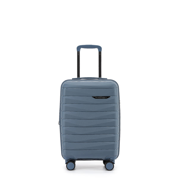 The New Zealand Luggage Co Pilot Collection Polypropylene 55cm Carry-on trolley case NZ005C-Slate