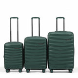 The New Zealand Luggage Co Pilot Collection Polypropylene 76cm Trolley case NZ005A-Petrol