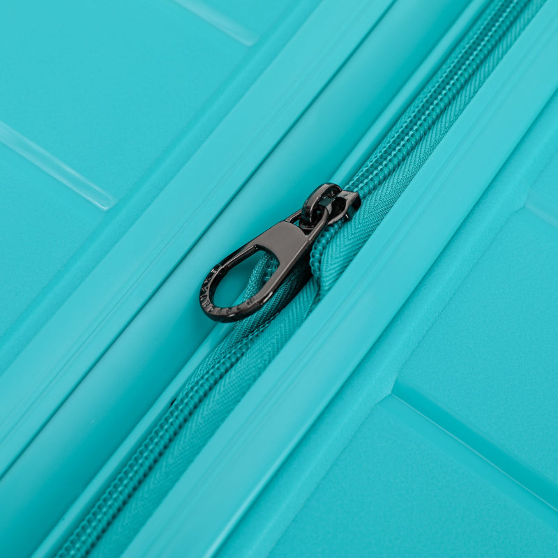 The New Zealand Luggage Co Pilot Collection Polypropylene 76cm Checked Trolley case NZ005A-Teal