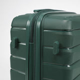 New Zealand Luggage Pilot Collection 2-Pce Polypropylene Luggage set 66cm/55cm NZ005-(Petrol)