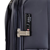 Eminent 78cm Navy Luxury Soft-side Checked 8-wheel Trolley case S1880A-Navy