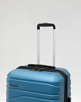 New Zealand Luggage Co -55cm Franz Josef Hard side Carry on SS604C Lake Blue