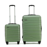 New Zealand Luggage Company Franz Josef Collection 2-Piece luggage set 77cm/55cm SS604-Oil Green