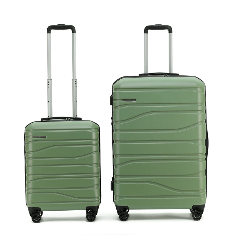 New Zealand Luggage Company Franz Josef Collection 2-Piece luggage set 77cm/55cm SS604-Oil Green