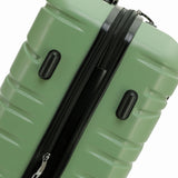 New Zealand Luggage Co Franz Josef Collection 2-Piece set 67cm/55cm trolley cases SS604-Oil Green