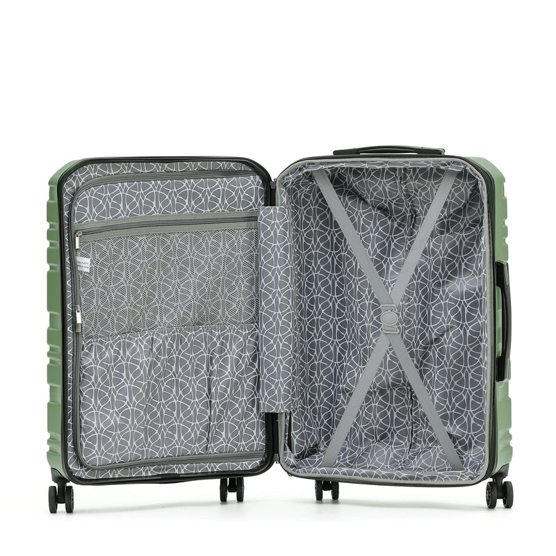 New Zealand Luggage Company Franz Josef Collection Full-Set 77cm/67cm/55cm Trolleys SS604-oil Green